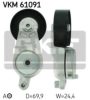 SKF VKM 61091 Tensioner Pulley, v-ribbed belt